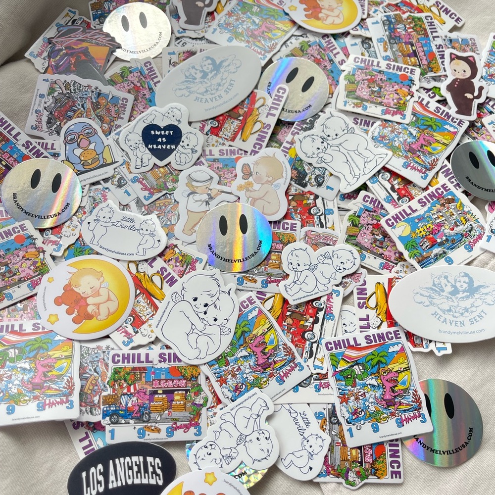 BRANDY MELVILLE STICKERS